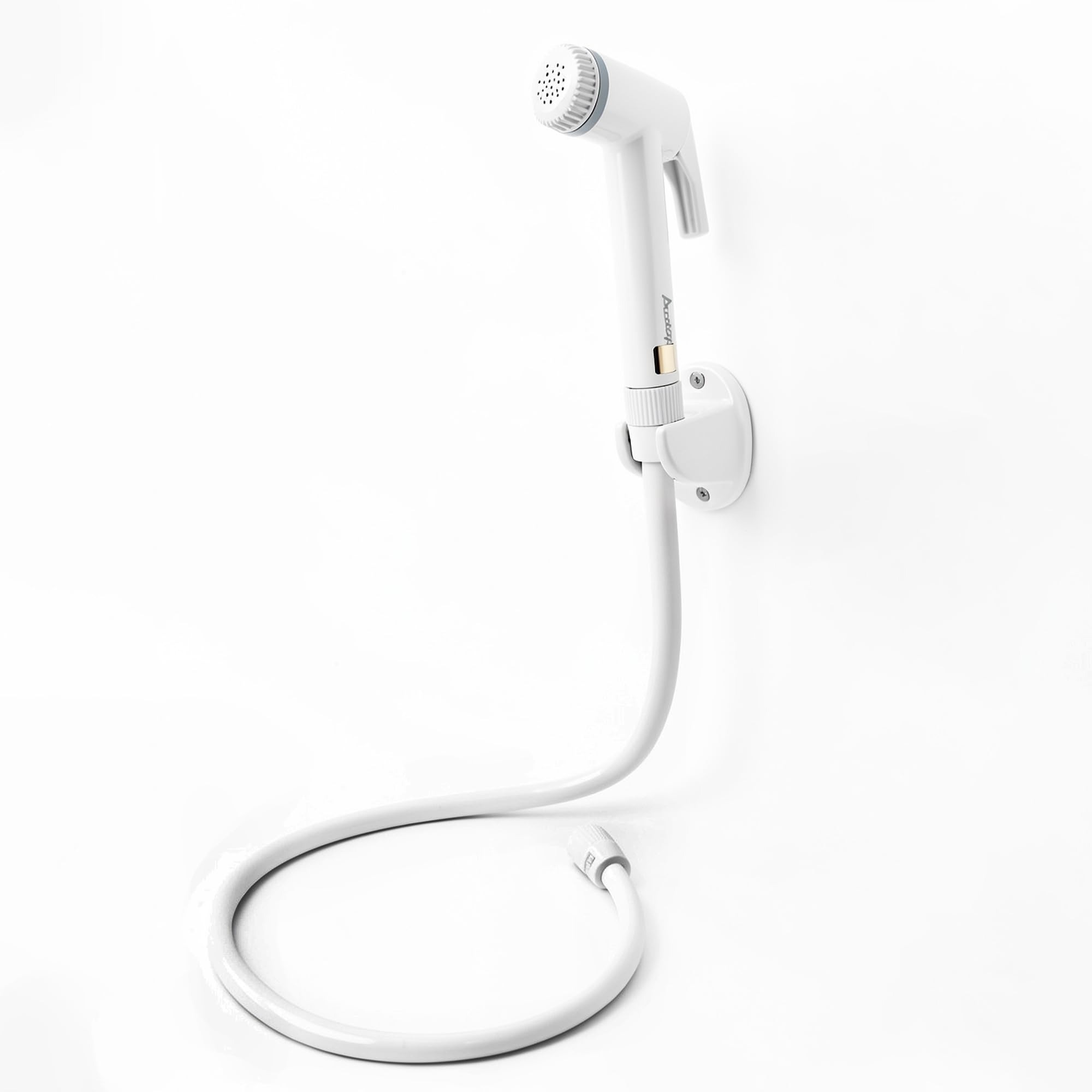 Acetap ABS White Health Faucet (Jet Spray) with 1 Meter Flexible Tube & Wall Hook | High Pressure Toilet Spray Gun | Leak-Proof Bathroom Hand Shower (Polished Finish)-image-38