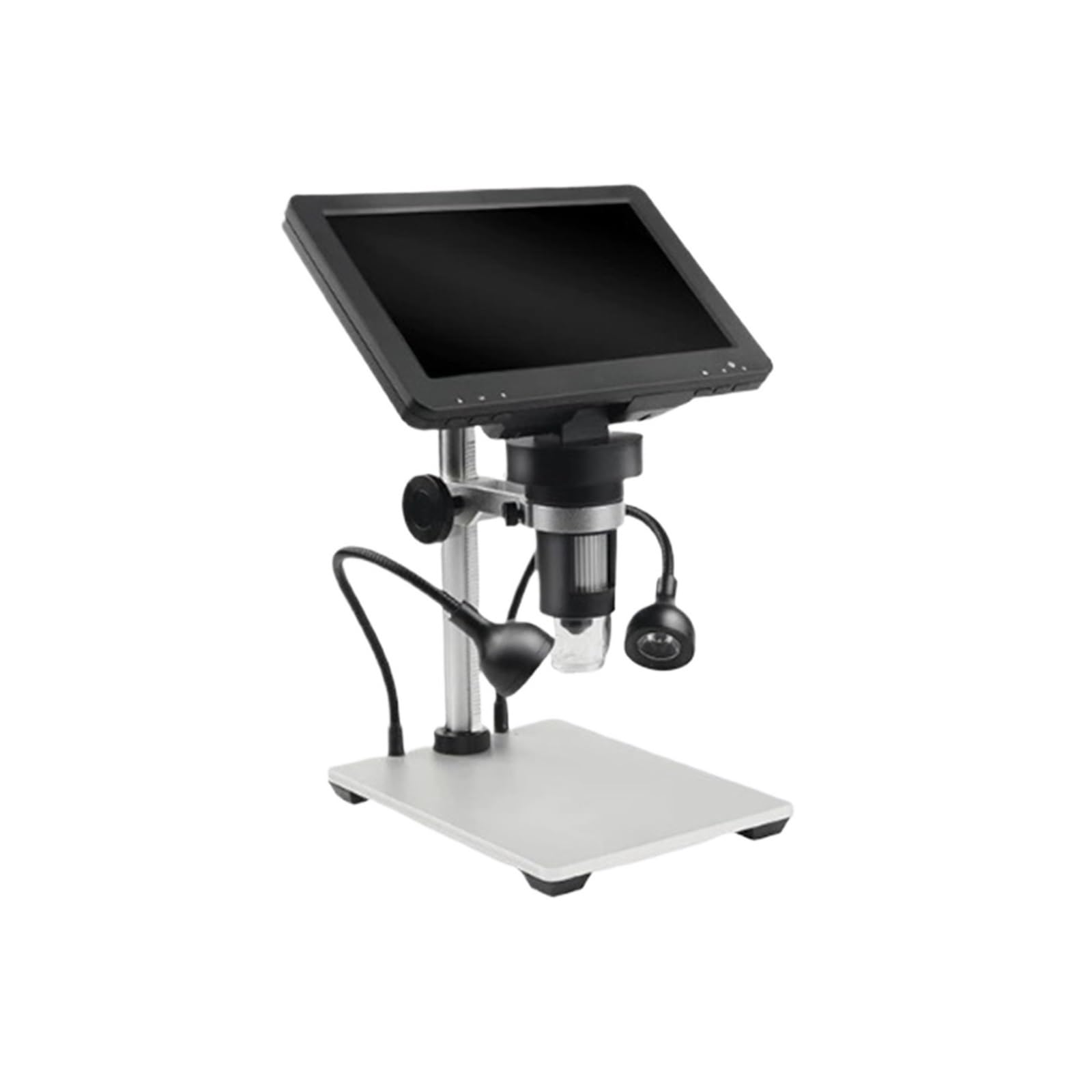 Digitales Mikroskop. Mikroskop 1200X 7 LCD-Display Digital LED Video Metallständer Tragbar