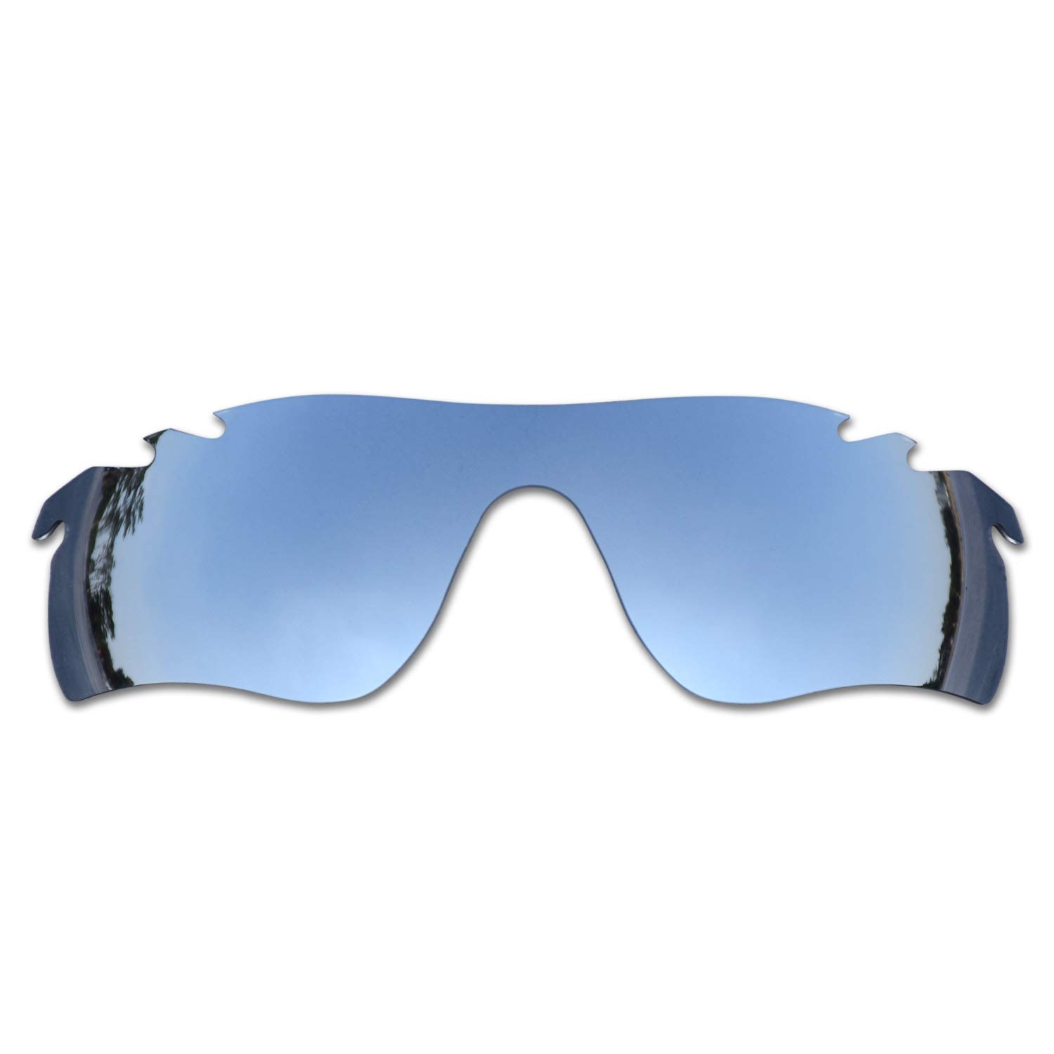 SOODASE For Oakley Radarlock Path Vented Sunglasses Silver Polarized Replacement Lenses