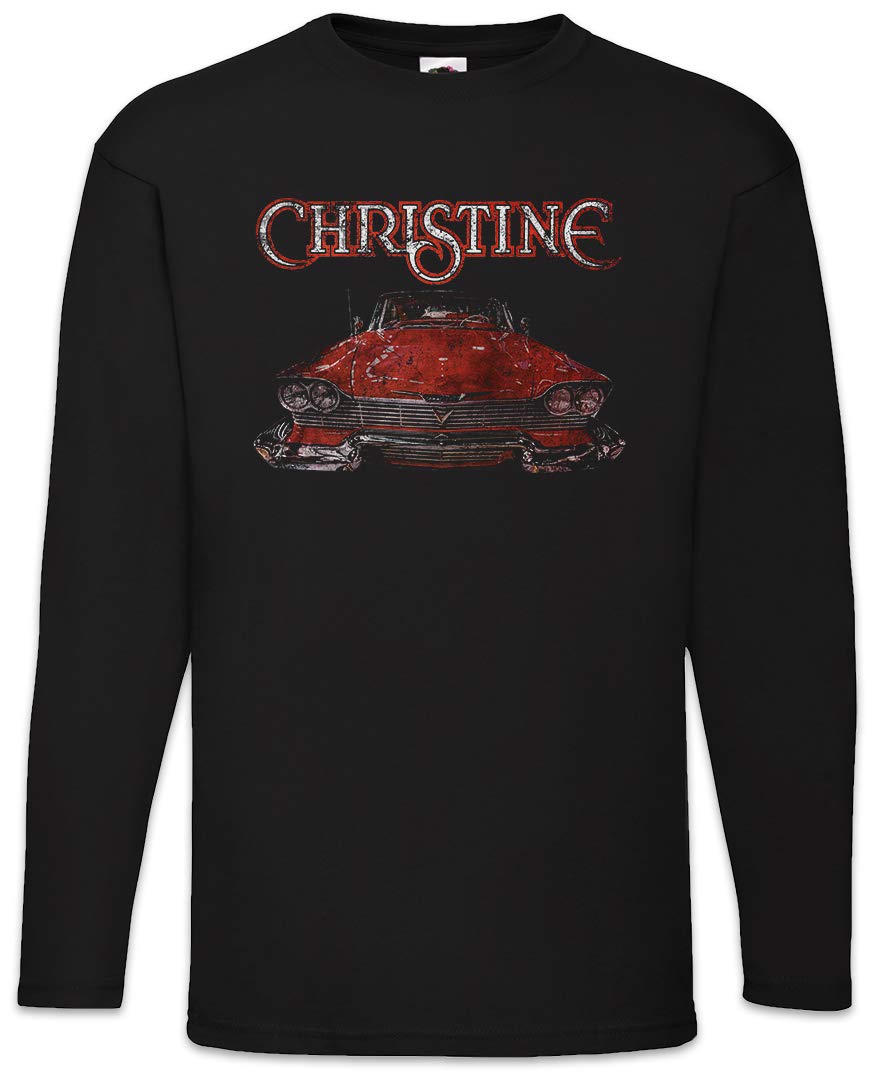 Urban Backwoods Men's Black Christine Car Long Sleeve T-Shirt Size L