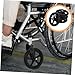 NOLITOY 4pcs Wheelchair Front Wheel Replacement Heavy Duty Wheel Wheelchair Accessories Smooth Quiet and Wear-Resistant