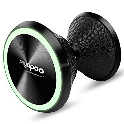 FIYAPOO Magnetic Car Phone Holder, Dashboard Magnetic Car Phone Mount, 360° Rotatable Magnetic Phone Holder Car Cradle for iPhone Samsung Huawei Google Pixel LG Sony Smartphone etc