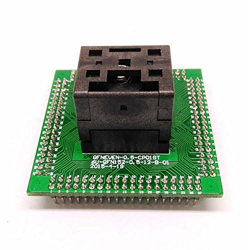 Wiring Connecting Terminals - Pitch 0.4mm QFN80 MLF80 WLCSP80 Adapter NP506-080-051-G Programming Socket IC Clamshell Chip Size 9x9 Test Burn in Socket