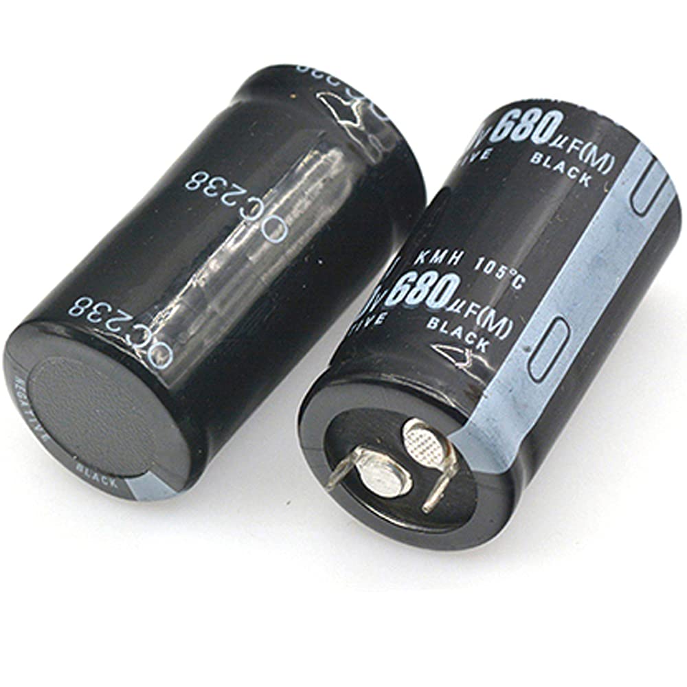 ZCERA Condensatore Elettrolitico In Alluminio 2 Pezzi 200V 250V - Foto 5