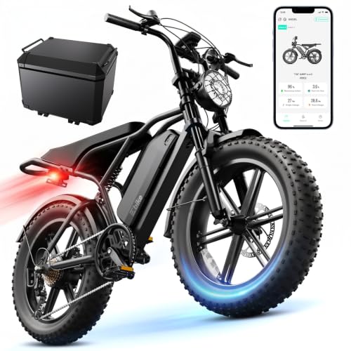 Image of TST Electric Bike - 48V 15Ah Battery, 1500W Peak Motor, 20 * 4.0 Fat Tire