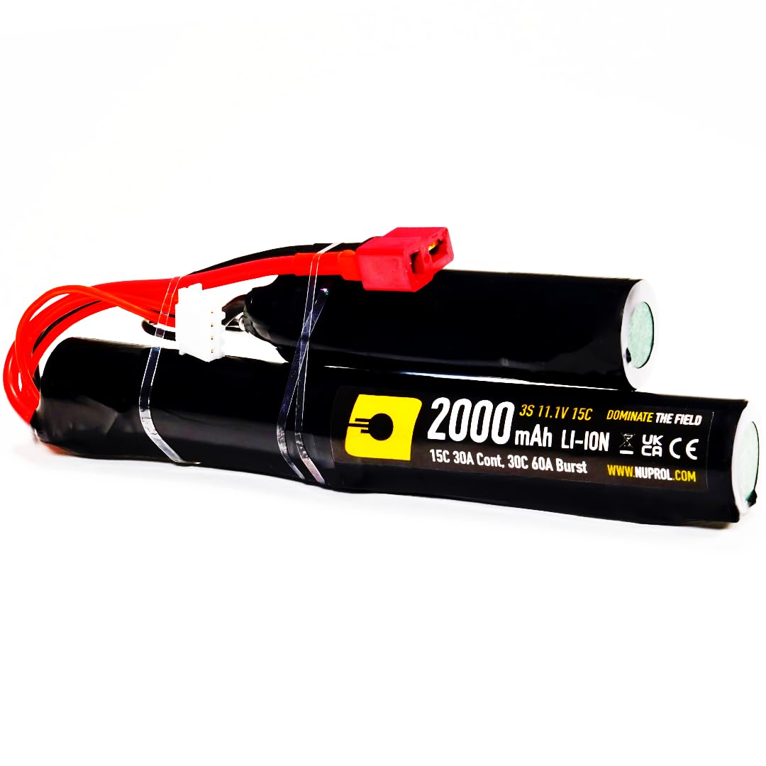 NUPROL Power - 11.1v Li-Ion 2000mAh 3S Deans [Rate 15C @ 30A] [Burst 30C @ 60A] - Nunchuck