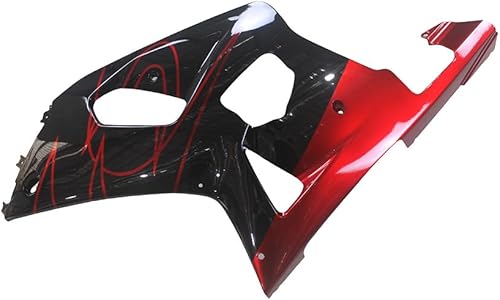 Miniatura 8 de Kit completo de carenado para Suzuki GSXR600 GSXR750 2000 2001 2002 2003 Carenados ABS Carrocería Inyección de Carrocería de Plástico Negro Rojo