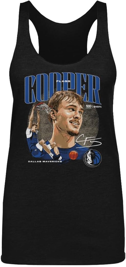 500 LEVEL Cooper Flagg Dallas Mavericks Dual Women's Tank Top