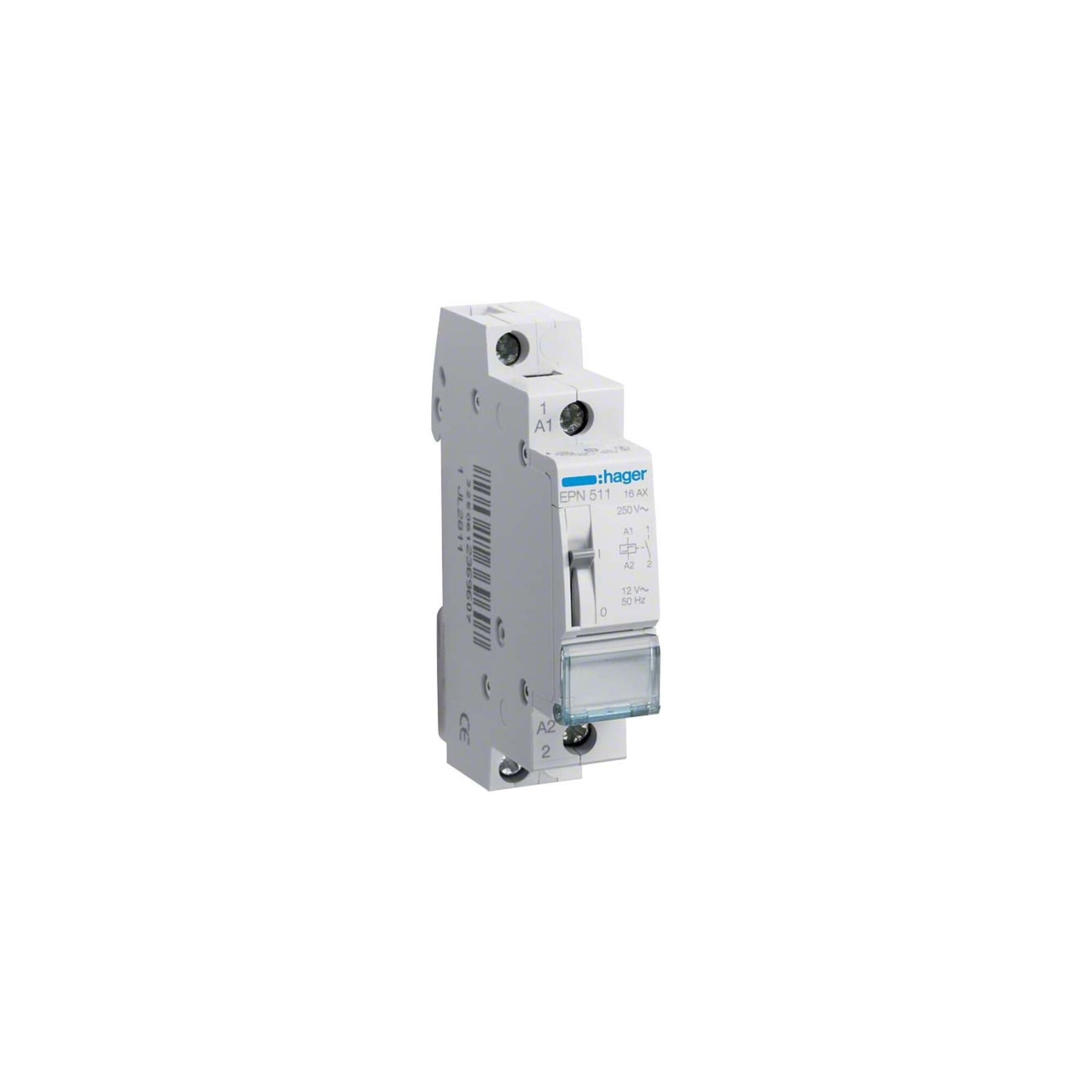 Hager EPN511 télérupteur 1S 12V AC 16A