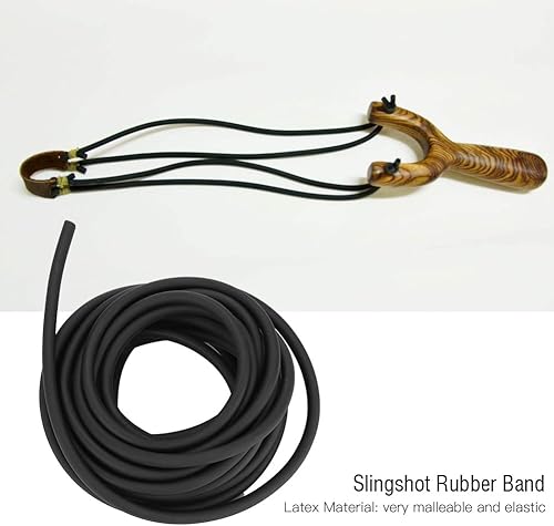 Miniatura 3 de Tubo de goma de látex natural, tubo elástico de catapulta para fitness, bandas elásticas para hacer tubos, accesorios de manguera de caza