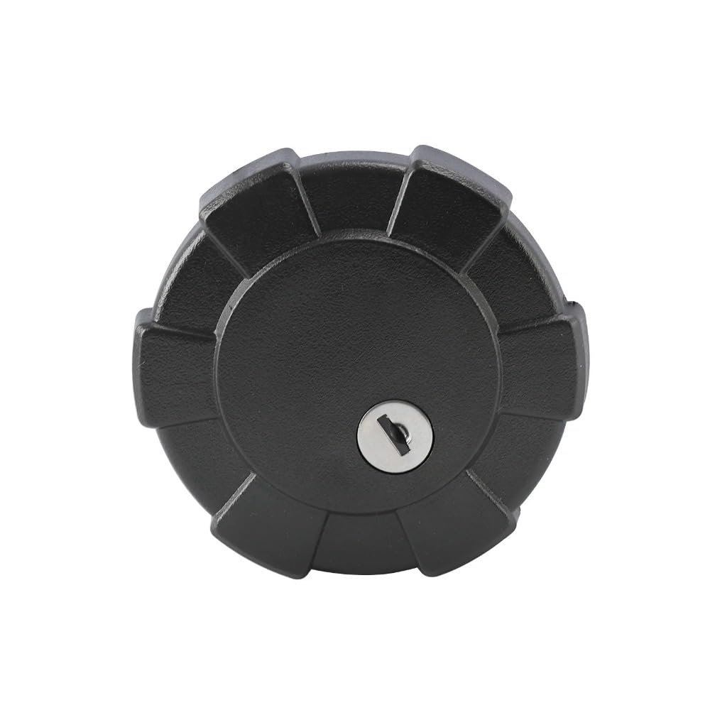 Tankdeckel für XT 600 350 250 DT 125 R XTZ 750 660 TW 125 200, Schwarz, Metall, Kunststoff, Motorradzubehör, Sperrend