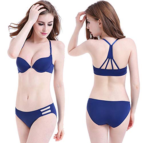 Lingerie sexy soutien-gorge épais petite poitrine boucle avant