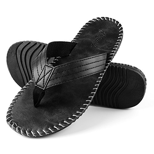 Mens Ultra Light Slip on Slides Skid Resistant All Weather Beach Sandals Quick Dry Indoor Outdoor Flip Flop Thong Sandles3