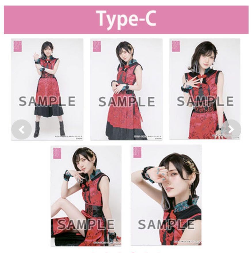 Amazon.co.jp: AKB48 岡田奈々 卒業記念生写真5枚セット ✕全5種＝計