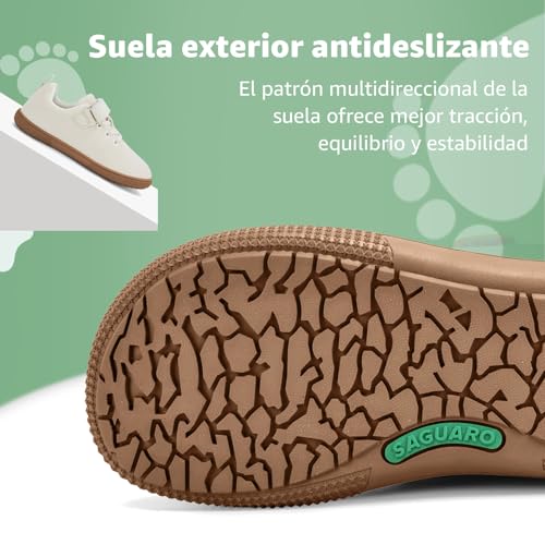 Zapatillas barefoot para niños y niñas SAGUARO deportivas flexibles 5