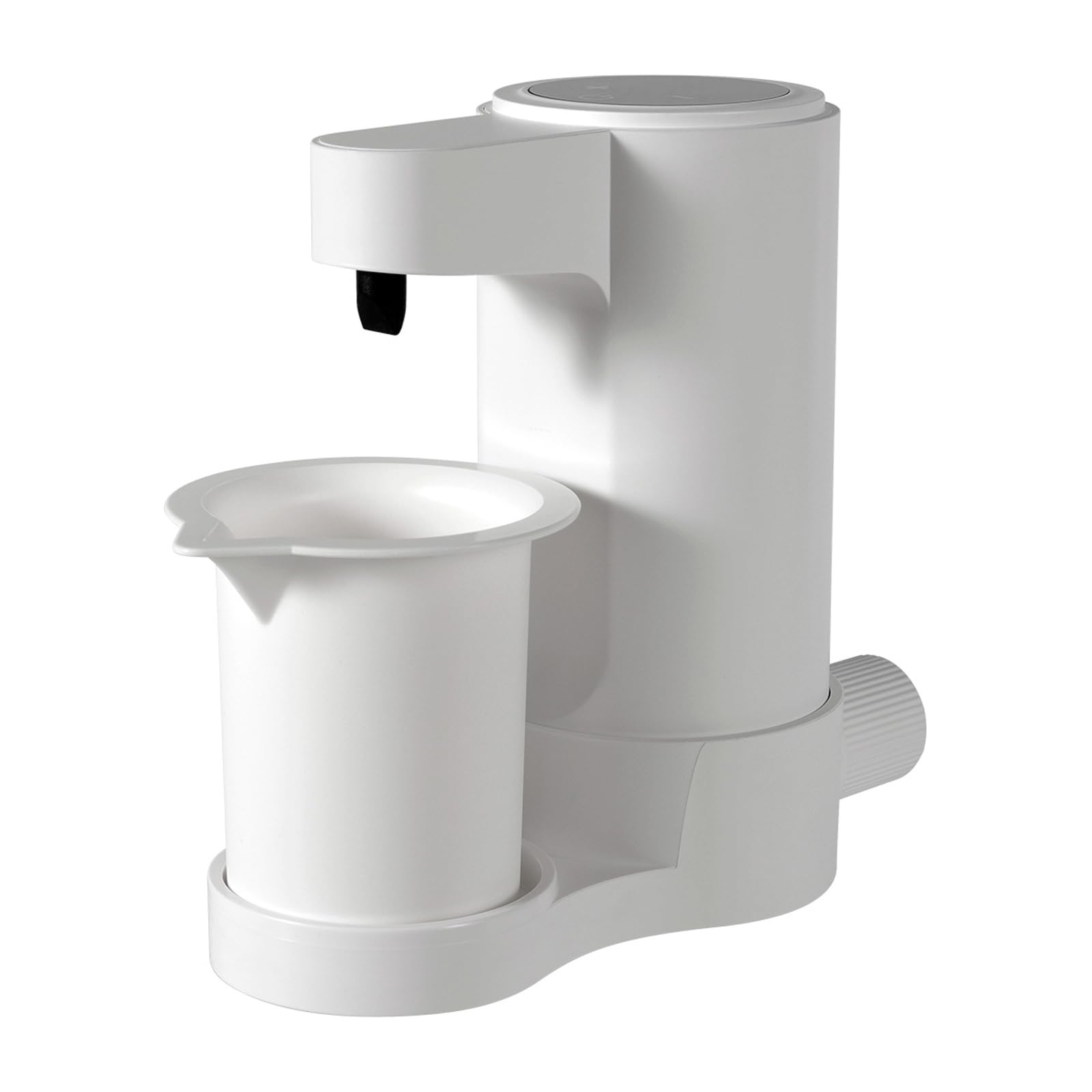 Nucelit Modern Laundry Detergent Dispenser with Customizable Output Great for Small Areas and Travel Space Saving Detergent Bottle