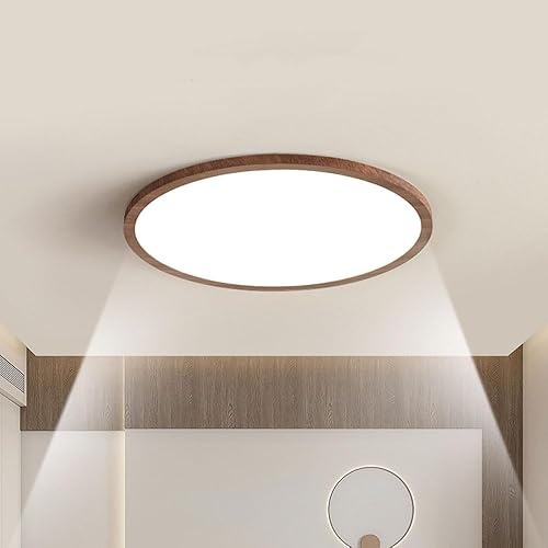 Miniatura 2 de Remote Control Dimmable Three-Color dimming Ceiling Light Flush Mount Round Modern Minimalist Lighting Fixture for Kitchen Bedroom Living Room(47cm)