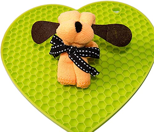 Image of Silicone Trivet for hot Dishes Pots and Pans Our Decorative Table Mats can be Used as Pot Holders and Oven Mitts Coasters Jar Openers (Pack of 4 Multi)