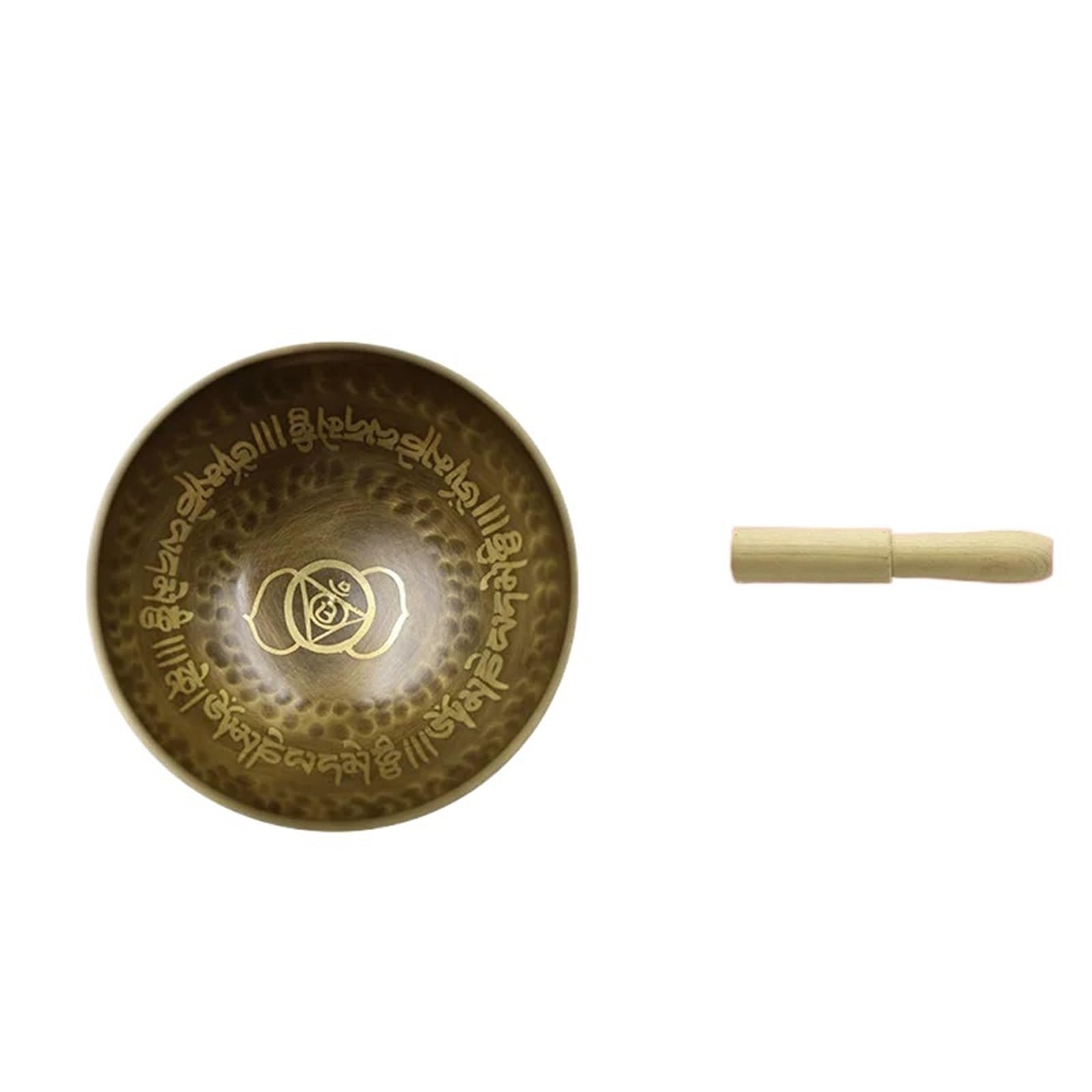 Campana tibetana piccolo set modello meditazione yoga rilassamento