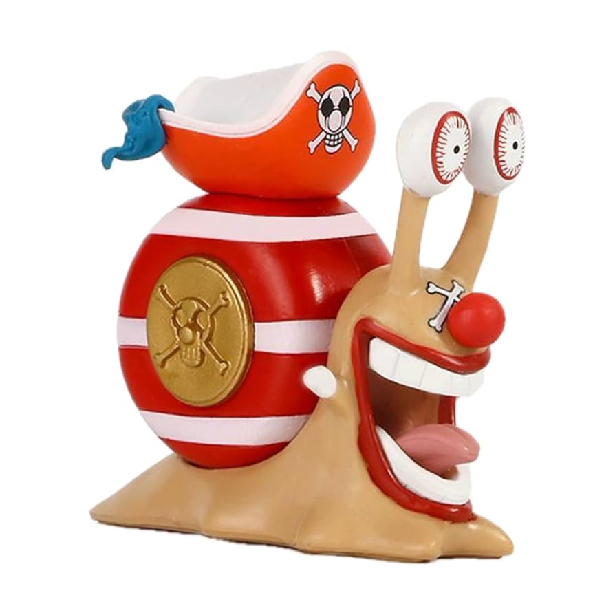 Wecoeur Buggy One Piece Den Den Mushi Transponder Snail