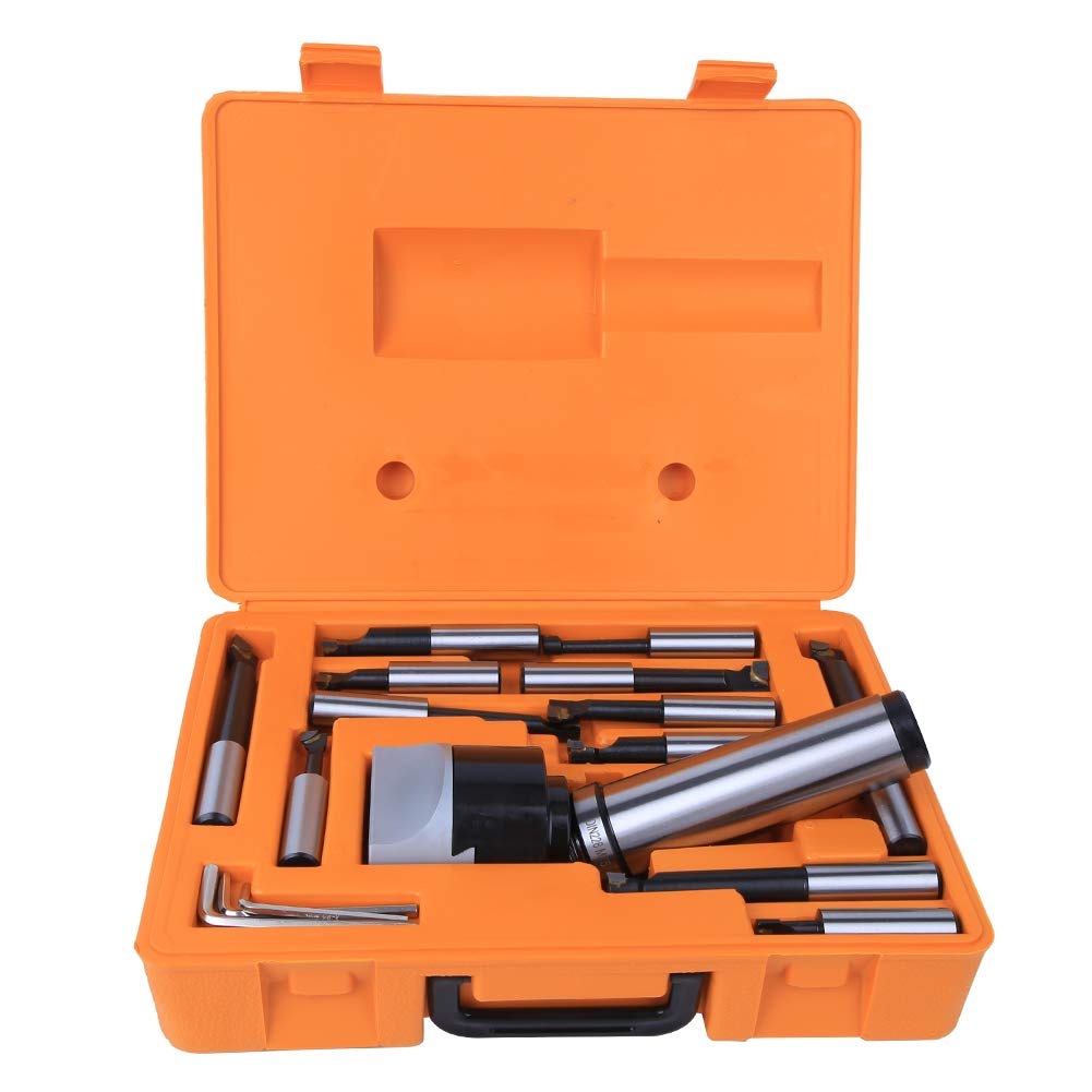 Boring Head Set, F118 CNC Milling Tools Kit, Boring Drill Bits, 40CR