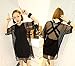 Black See Through Mesh Short Sleeve Oversize Shirt Cover Tops Blouse