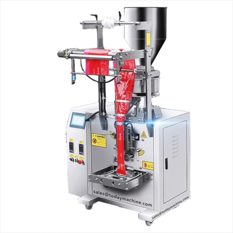 Full Automatic Snacks Packing Machine For Puff Food/Candy/Peanut/Popcorn/Chips popcorn packaging machine