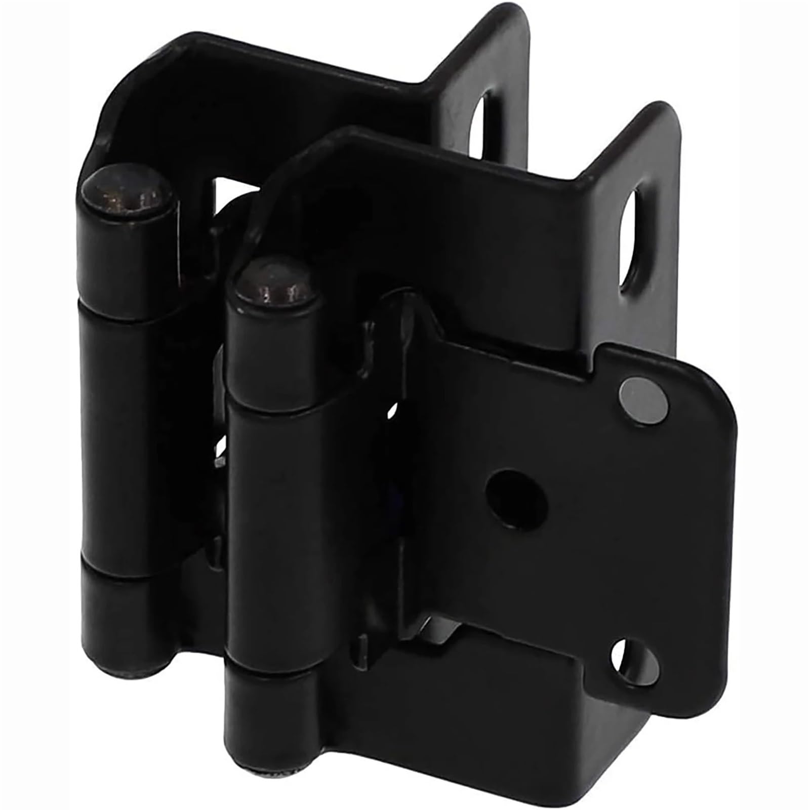 Decobasics 1/2inch Overlay Semi Partial Wrap Around Kitchen Cabinet Hinges 2/10Pcs(10Pcs)