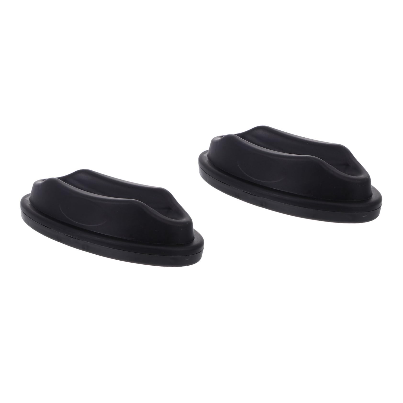 Hemoton 2Pcs Front Wheel Riser Block for Bike Trainer Non Slip Design Stabilize Bike Support Height for Indoor Cycling Strong Material