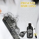 5% Minoxidil for Men and Women with Derma Roller, Hair Growth Serum & Beard Growth Kit, Minoxidil Biotin Hair Regrowth Treatment for Thicker, Fuller Hair - Stop Scalp Hair Loss & Thinning - 2.02 oz - Image 5