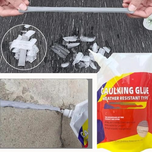 Pegamento sellador impermeable para grietas de concreto 2 piezas miniatura 3