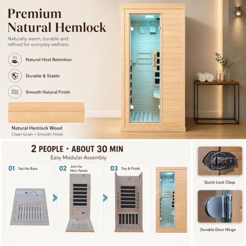 outdoor sauna cabin Kit product image