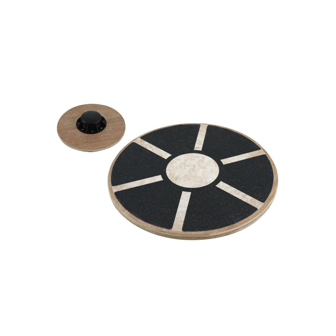 Wooden Balance Board, Round Wobble Board for Core Strength and Stability Training-image-23