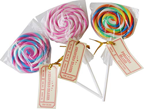 Amazon | ペロペロイレーサー ペロペロキャンディーの消しゴム 3本