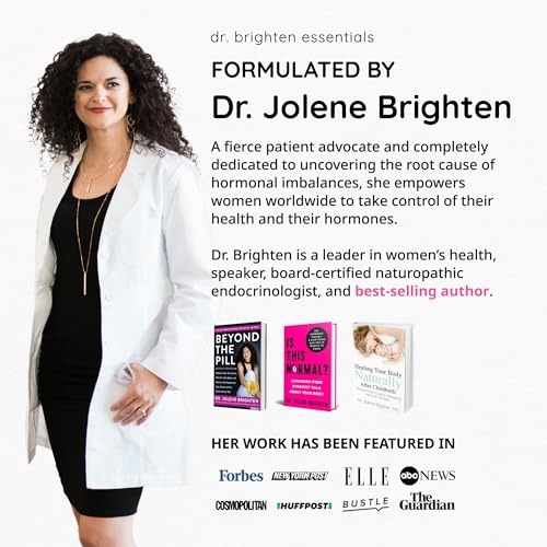 Dr. Brighten Balance - Hormone Balance for Women with Chasteberry and DIM - Targets Hormonal Acne, Period Issues, & PMS - Vegan, Non-GMO - Image 5