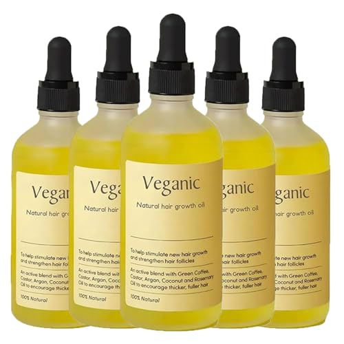 My Flower Moon Hair Growth Oil, Carvenchi Natural, Elarmes, Urelan , Vegan (5PCS)