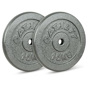 Athlyt 1-Inch Cast-Iron Weight Plates