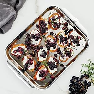 Hestan – OvenBond Collection – Tri-ply Medium Sheet Pan, 12-Inch x 15-Inch