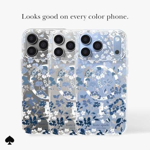 kate spade new york iPhone 18 Pro Case - Flowerbed Blue - image 2