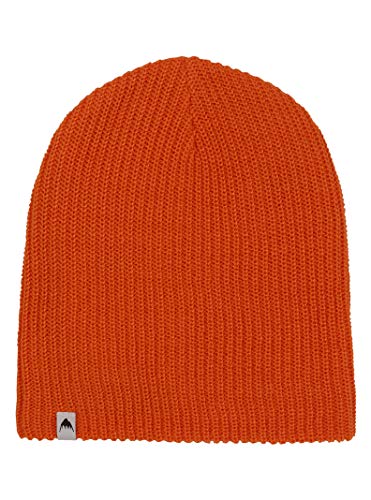 Burton Mens All Day Long Beanie, Russet Orange, One Size