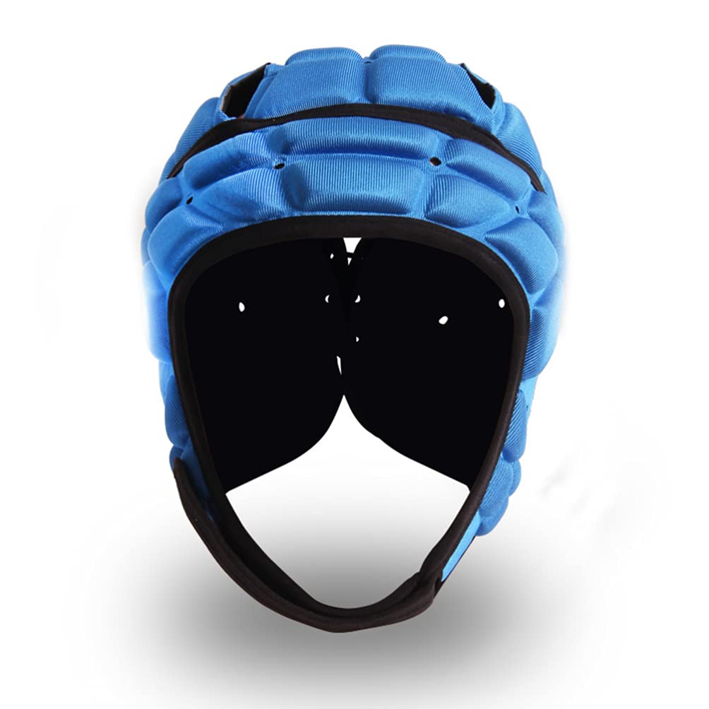 BESPORTBLE Kopfschutz Epilepsie Helm Blau Kappe Helm Flagge Fu? Rugby Scrum Kappe Weiche Shell Fu? Kopfbedeckungen Arts Bedürfnisse Schutz für Jugend Erwachsene Rugby Kopfschutz Camo