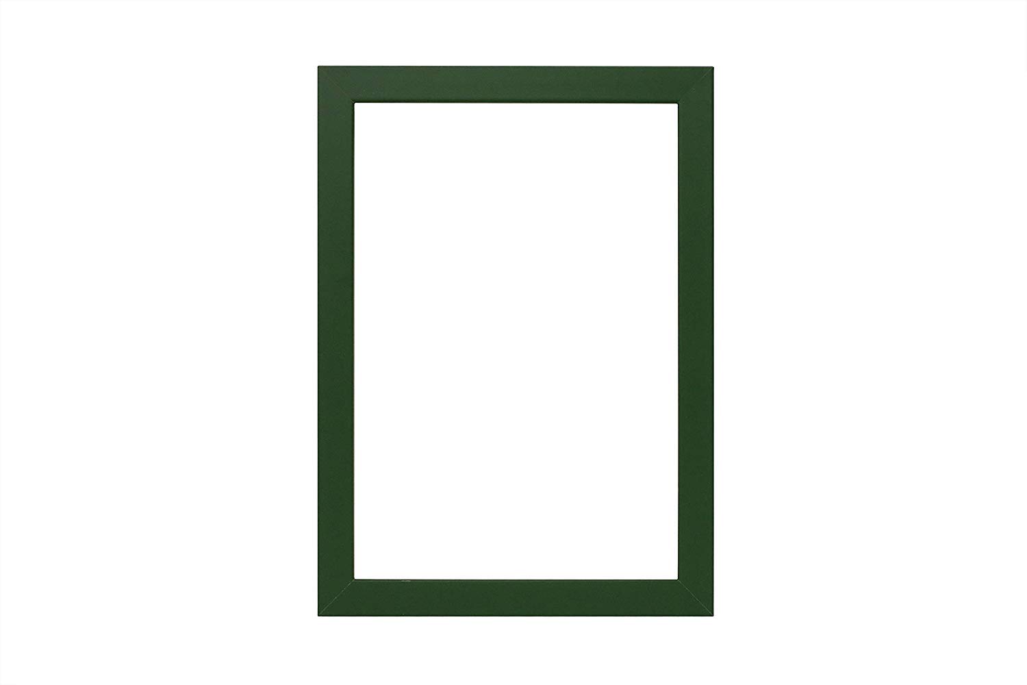 Memory Box Rainbow Premium Wood Range Picture/Photo/Poster frame with Perspex Sheet - (45.7 x 35.5cm) Green 18" x 14"