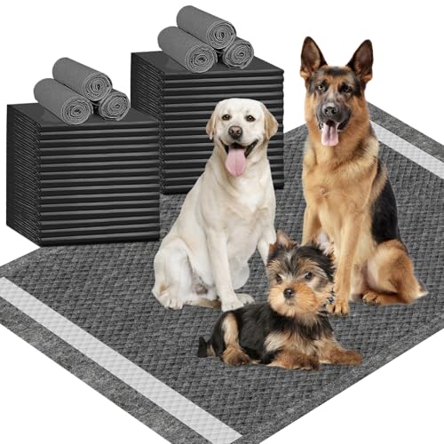 Image of IMMCUTE XXL Puppy Pads 36 inchX44 inch, 30 Ct, Jumbo-Size Dog Training Pads for Large Breed or Multiple Dogs, Pee Pads Extra Large with Adhesive Strip, Odor Control Dog Potty Pads