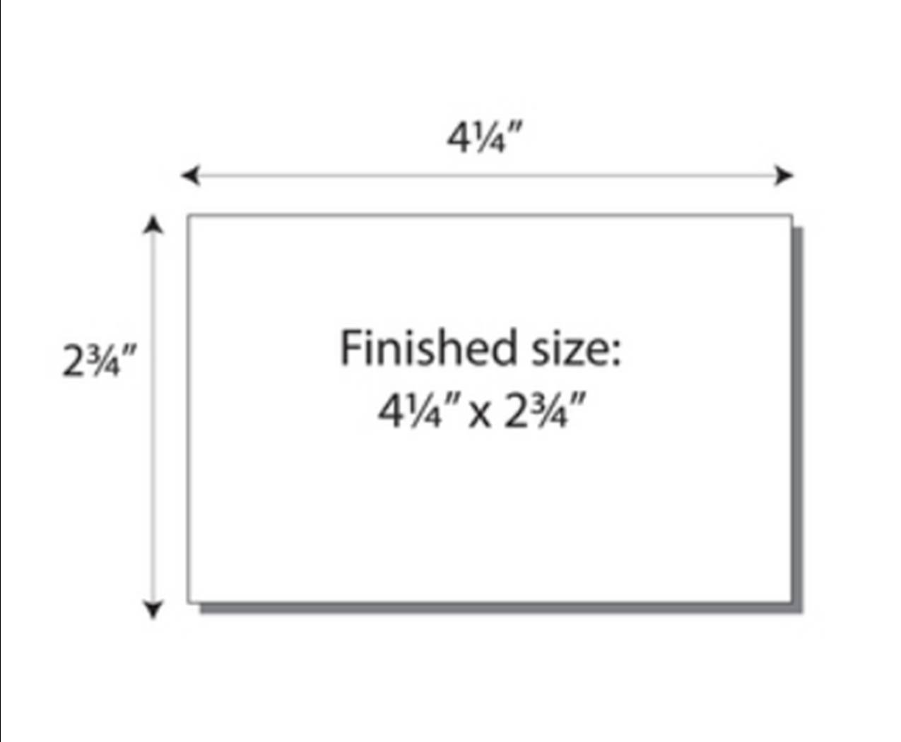 Print-Ready Badge - Name Cards (4-1/4