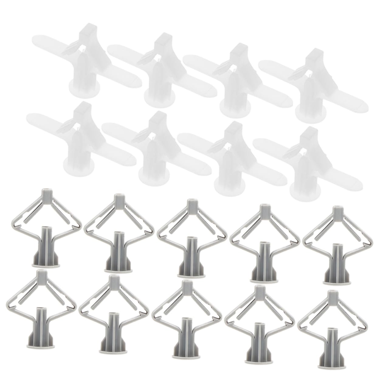 FUNOMOCYA 400pcs Wall Anchor Set Self Drilling Drywall Anchors Patch Kit Heavy Duty for Drywall Mounting