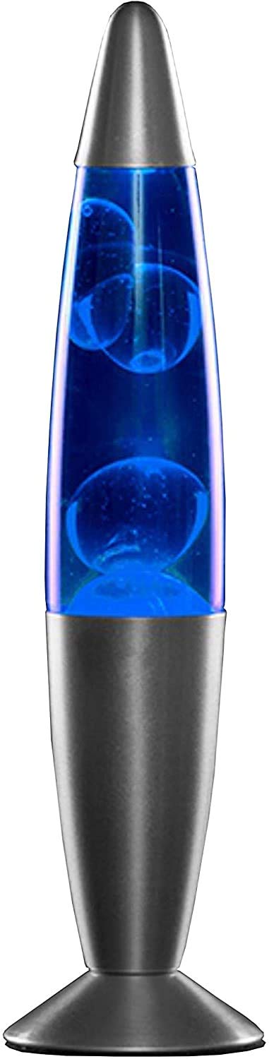Lampa lawowa, lampa lawowa tęczowa, może być używana jako lampa sensoryczna z relaksującym efektem lampy lawowej lub może być lampami lawowymi dla dzieci, niebieska