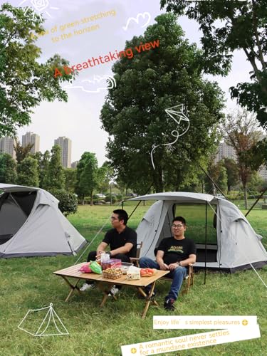 Carpa inflable para camping impermeable para 3-5 personas miniatura 5