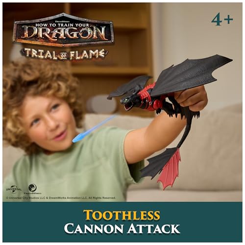 Toothless Canon Explosif Dragons idéal pour animer les après-midis - 3