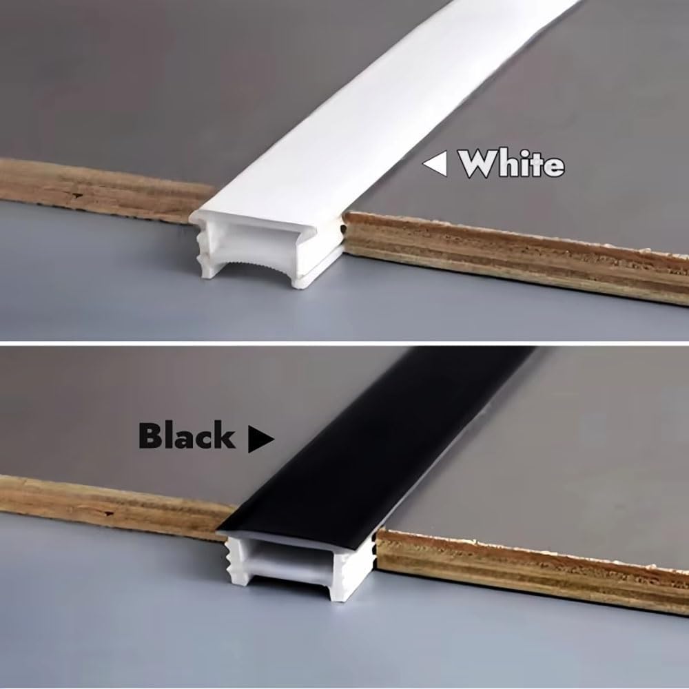 LED Neon Silica Gel Tube 1-10m, Compatible with 5V/12V/24V Ribbon Lights 6-15mm - Light Blocking, Uniform Glow, for Recessed or Surface Mount Signs(F1210 White,2meters)