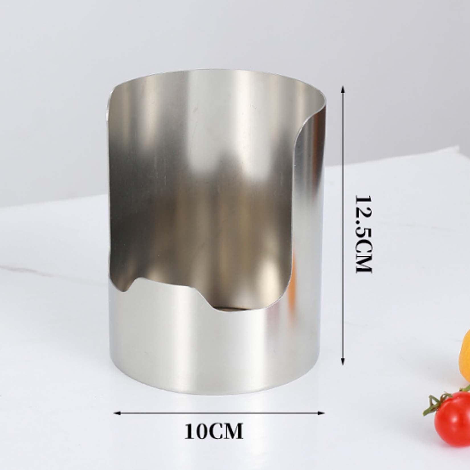 Portautensili da cucina multifunzione, in acciaio inox ispessito, organizer per cucchiai, spatole, coperchi per pentole, taglieri, scaffale verticale salvaspazio per utensili da cucina (3)